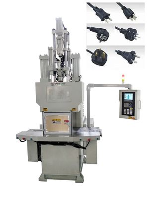 高効率の35トンの電源コード製造機械 垂直注射鋳造機械