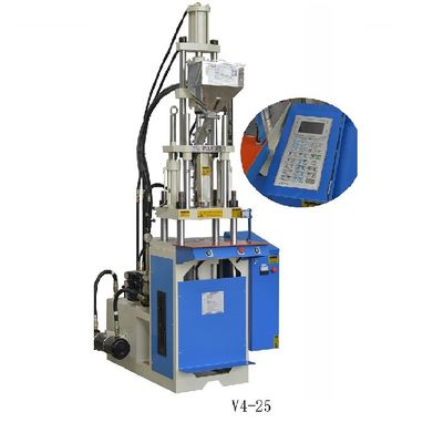 イヤホンケーブルのための25トンの小さな垂直プラスチック注射鋳造機