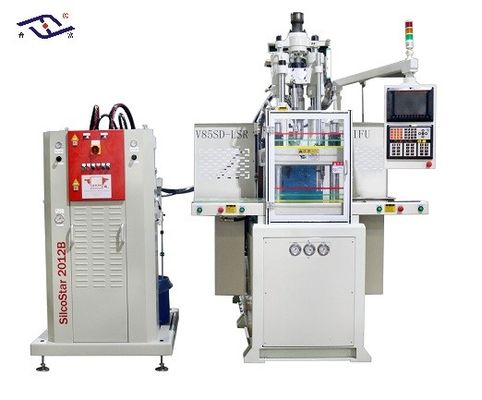 85 トン LSR シリコン スイミングゴーグル用の垂直注射型鋳造機