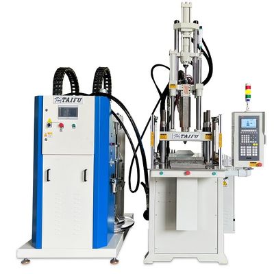 55 トン液体シリコン垂直注射鋳造機 シリコンオートキーカバーを作る