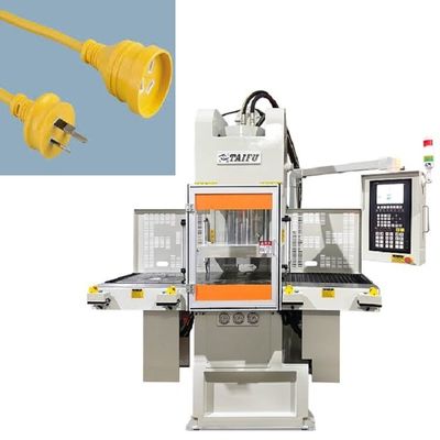 85 トン パワーコード プラグを作るためのダブルスライドを持つ垂直注射鋳造機